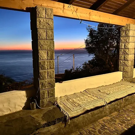 Cozy Sea View House Faja Da Ovelha Semesterbostad *