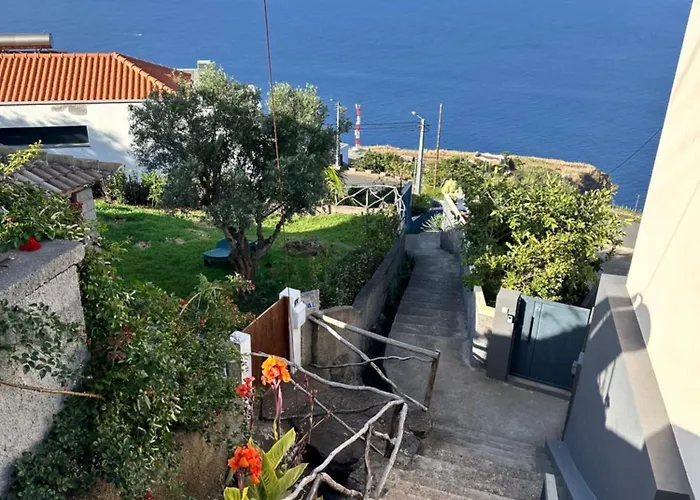 Cozy Sea View House Faja Da Ovelha Hébergement de vacances Calheta (Madeira)